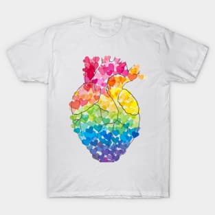 Heart of Hearts (watercolor heart) T-Shirt